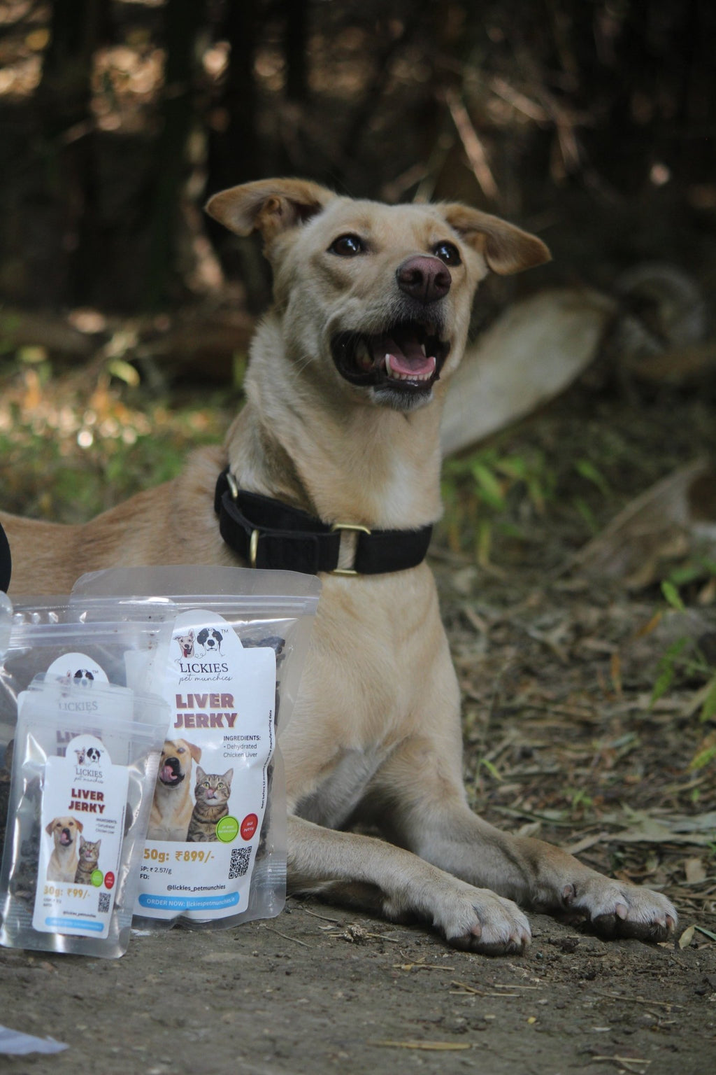 Chicken Liver Jerky | 100% Natural Dehydrated chicken liver - Lickies Pet Munchies