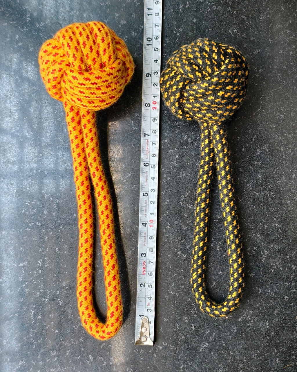 Monkey fist Rope Tug Toy | Dog Tug Toy (colour may vary) - Lickies Pet Munchies