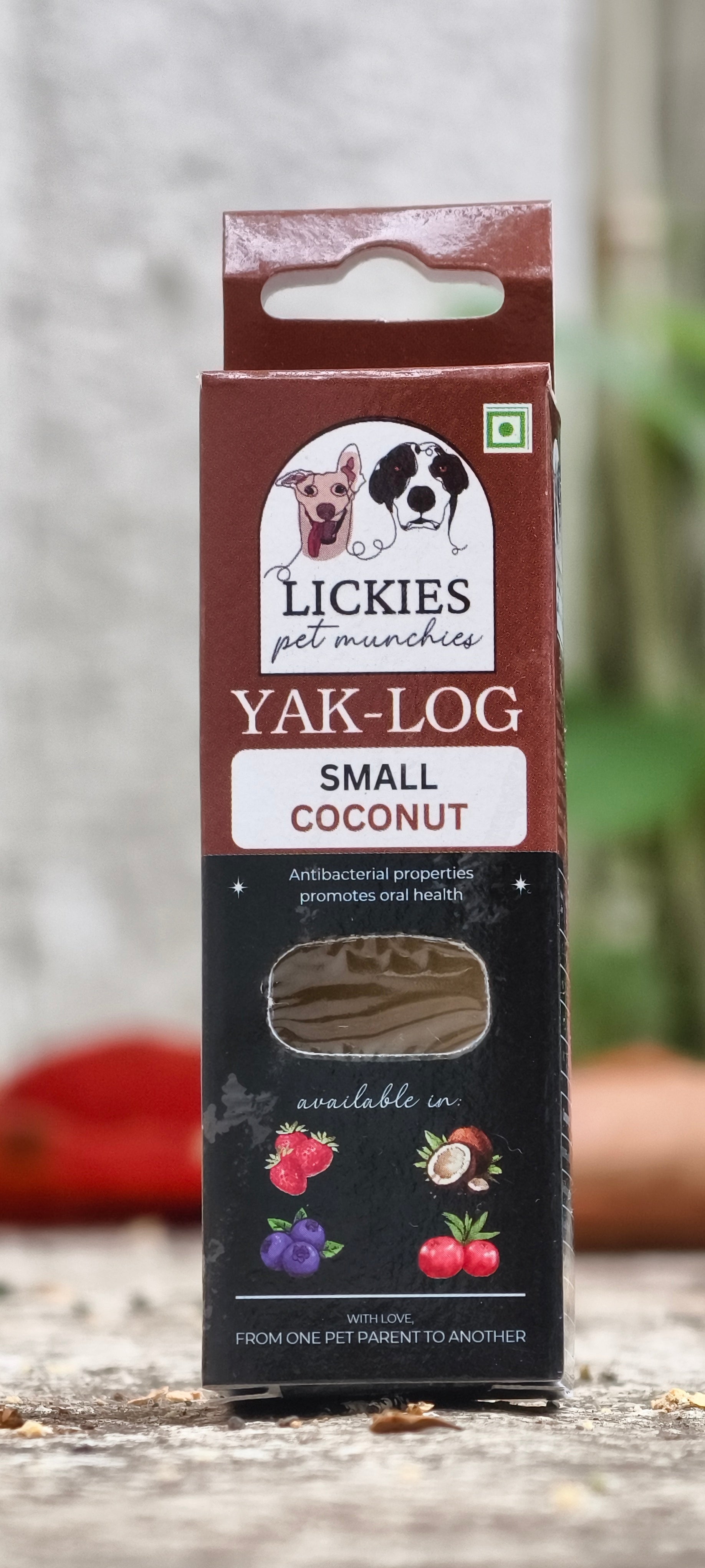 YAKLOG | Coconut Flavour | Milk Cheese Chews - Lickies Pet Munchies
