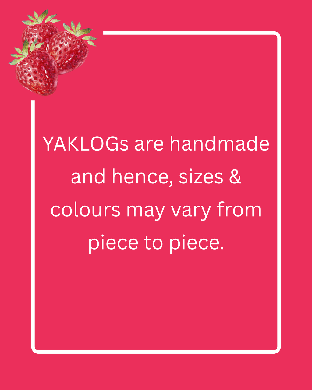 Hand made | Size discrepancy | Lickies Pet Munchies