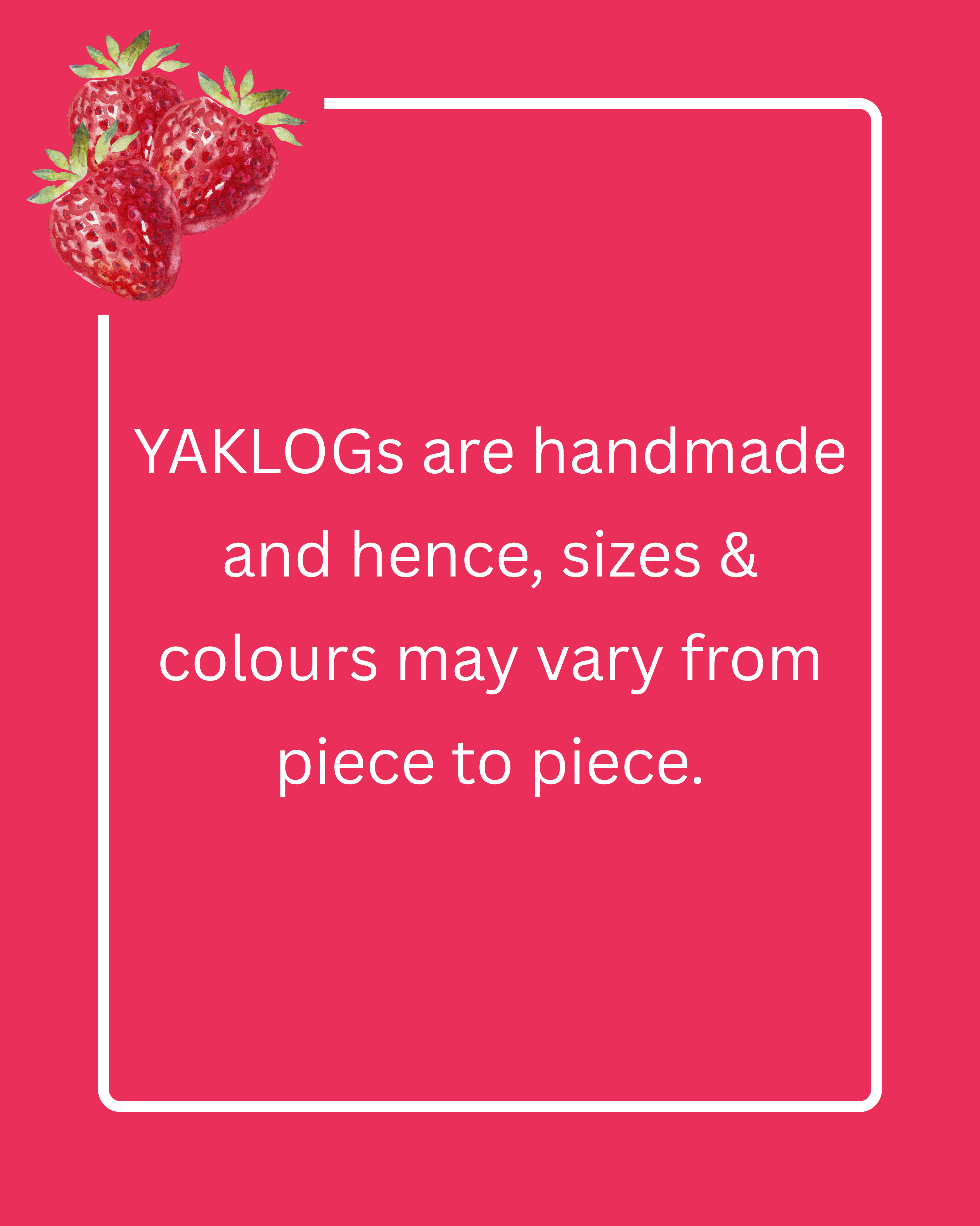 Hand made | Size discrepancy | Lickies Pet Munchies